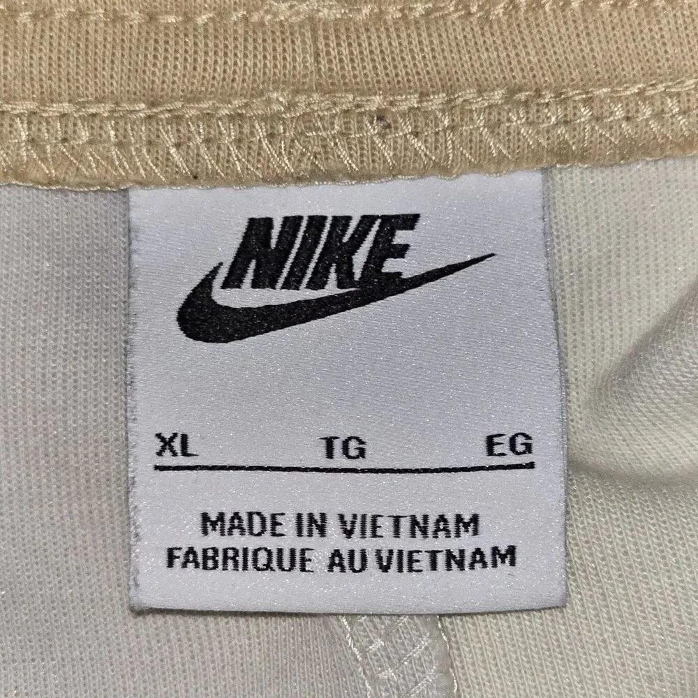 Nike Tech Fleece Jogger Pants - Sesame/Beige/Black Size XL